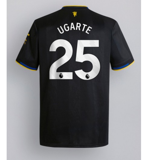 Moške Nogometnih dresov Manchester United Manuel Ugarte #25 Tretji 2025-26 Kratki rokavi Moške Nogometnih dresov Manchester United Manuel Ugarte #25 Tretji 2025-26 Kratki rokavi